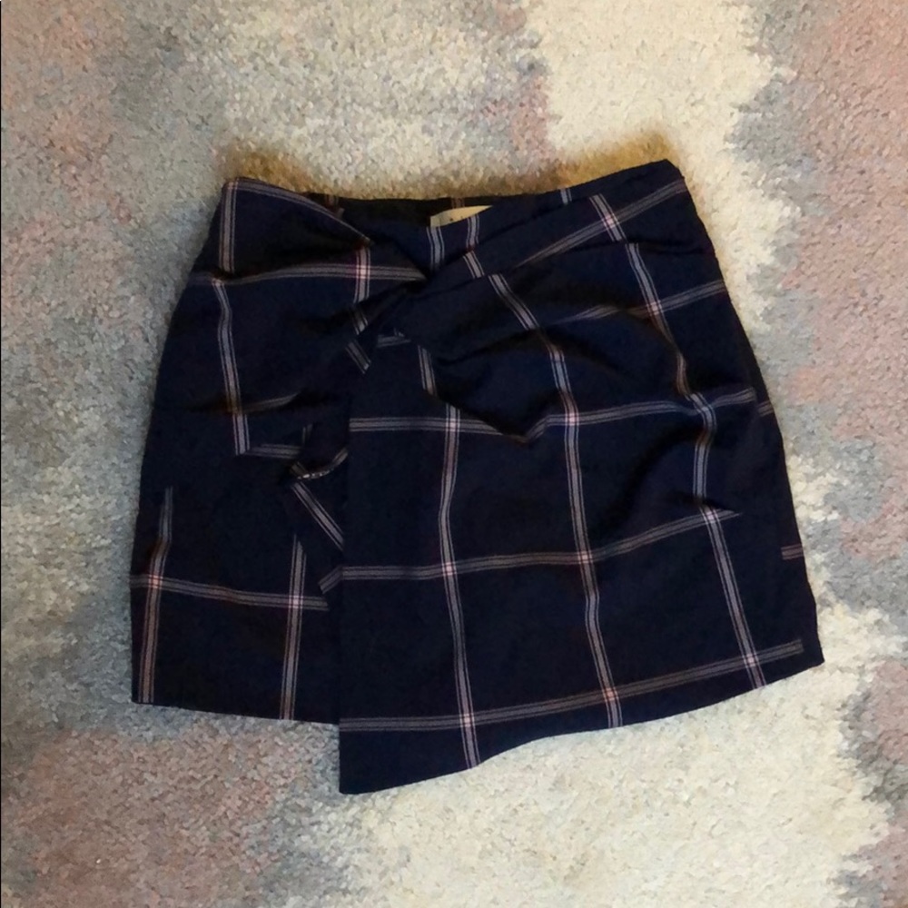 Leith plaid skort